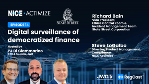 Digital surveillance of democratized finance