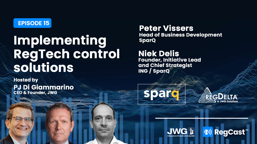 Implementing RegTech control solutions - JWG