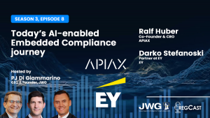 Today’s AI-enabled Embedded Compliance journey